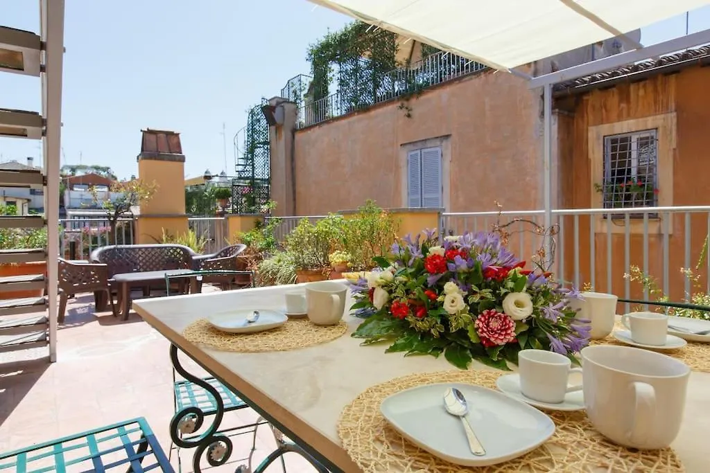 Apartment Vittoria Terrace Penthouse At The Spanish Steps Rome Italy